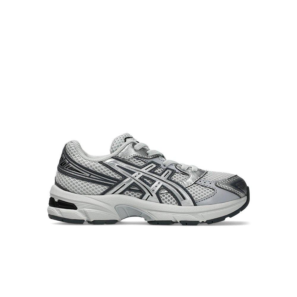 ASICS GEL-1130 "Glacier Grey/Pure Silver" Preschool Girls' Shoe - WHITE/SILVER